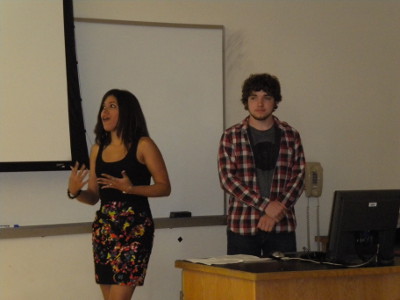 Robert
							    Kuykendall
							    and Yaira
							    Rivera